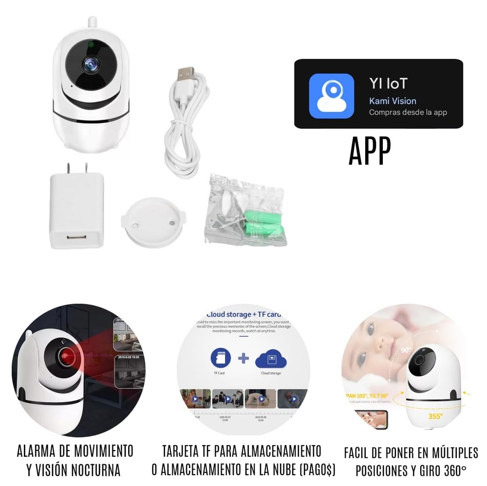 Camara RD-3 Wifi ip full HD